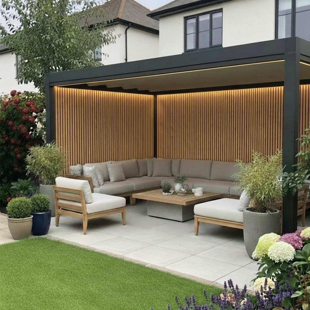 Essential Outdoor Slatted Panels