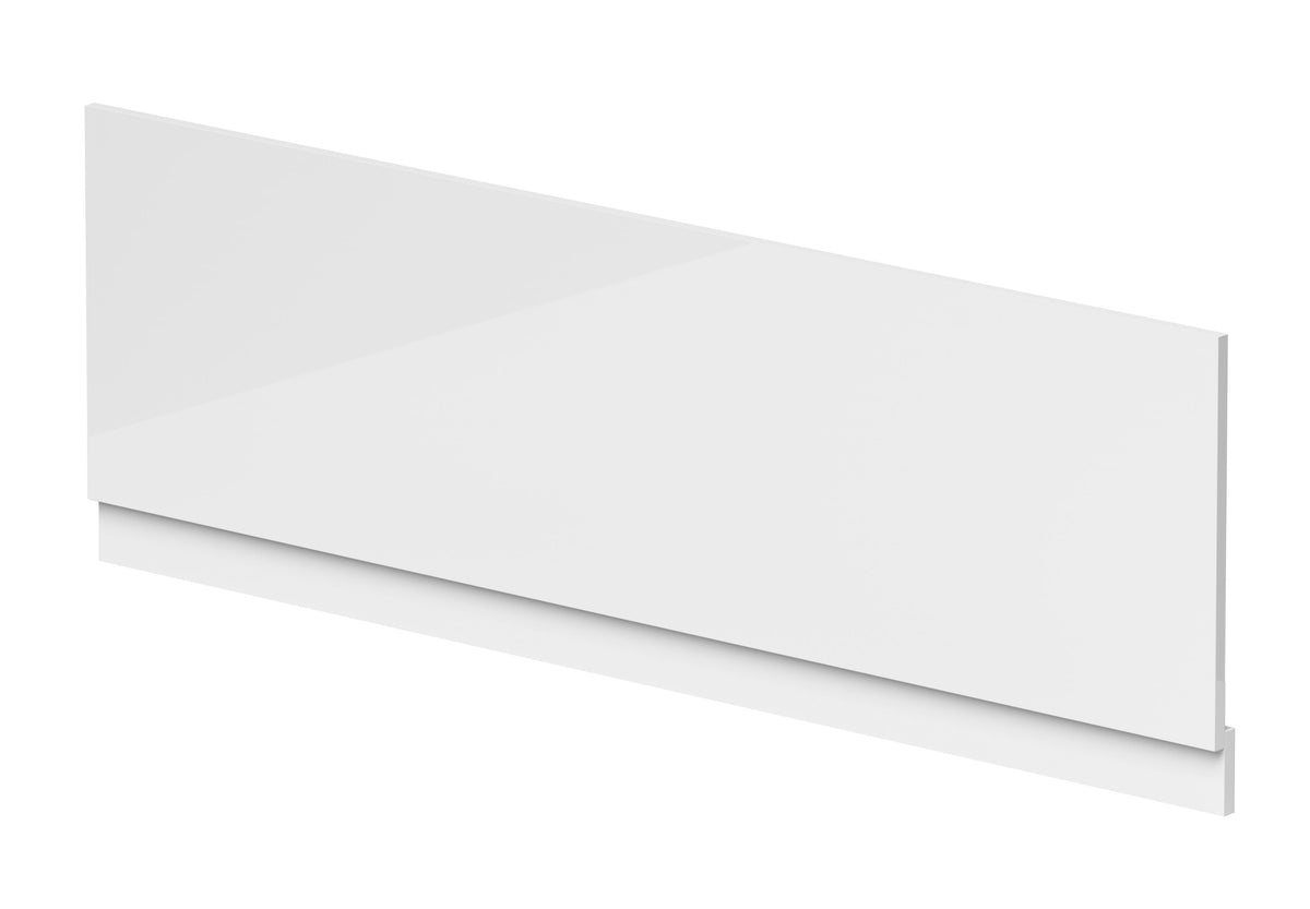 Halite 1700mm Gloss White Waterproof Front Bath Panel - Main product image