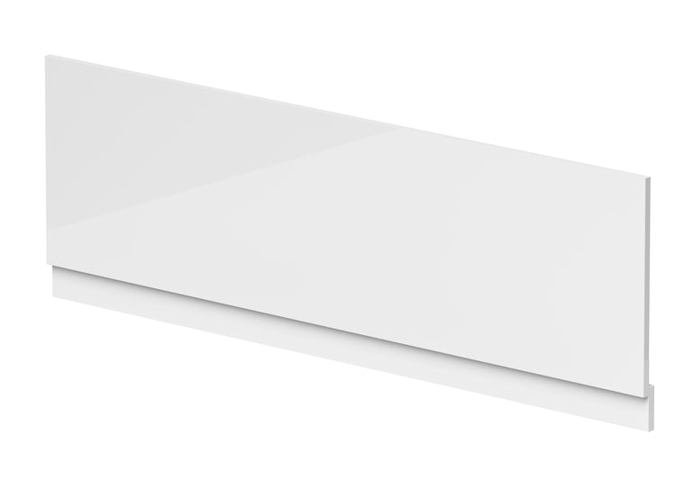 Halite 1700mm Gloss White Waterproof Front Bath Panel - Main product image