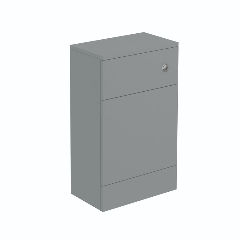 Halite 500mm Matt Grey Floor Standing WC Unit - Main product image