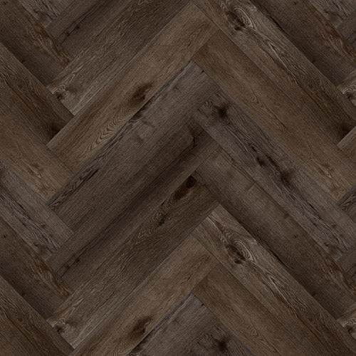 Bitter Oak SPC herringbone flooring - Area Floors AC-507-HB