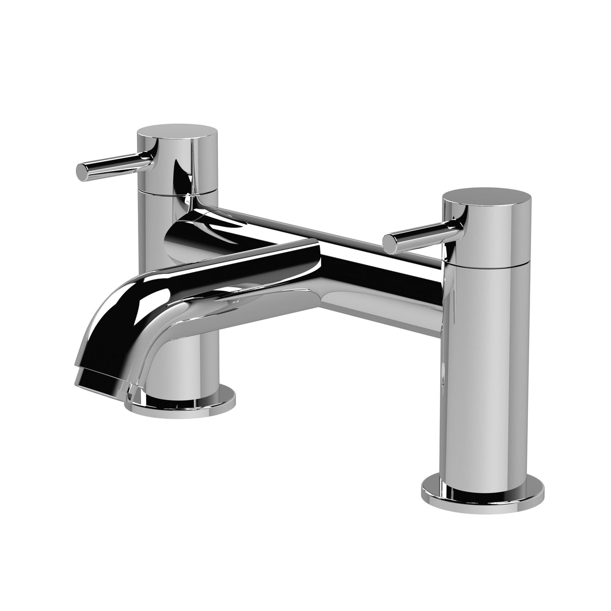 nuie choice Cartegena Chrome Bath Filler - Main product image