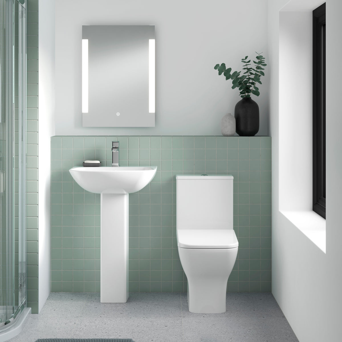 nuie Ava Close Coupled Toilet - Lifestyle image