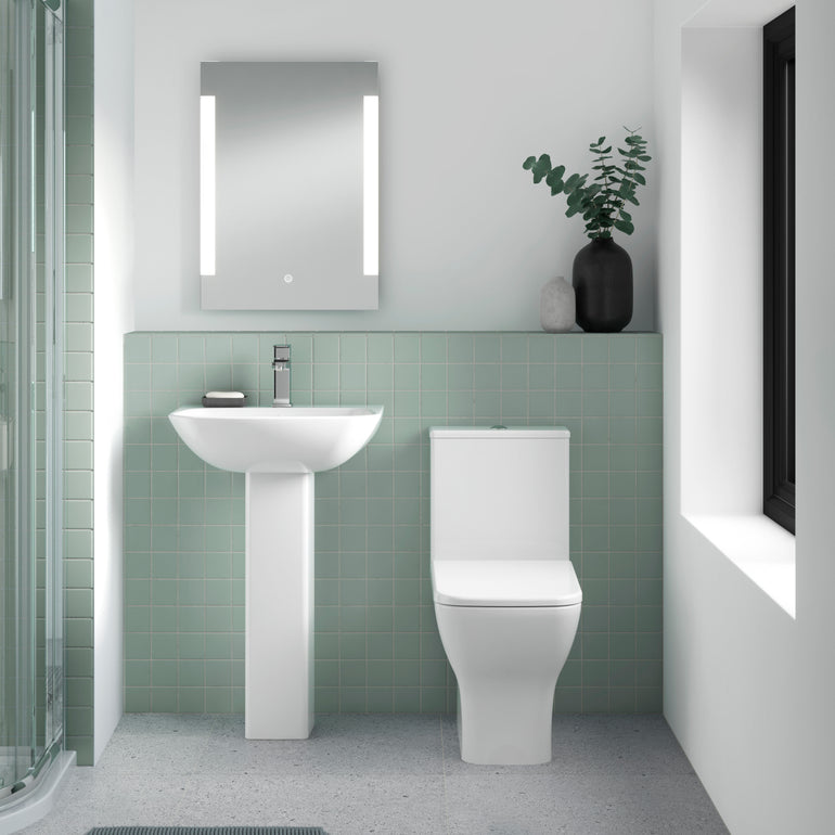 nuie Ava Close Coupled Toilet - Lifestyle image