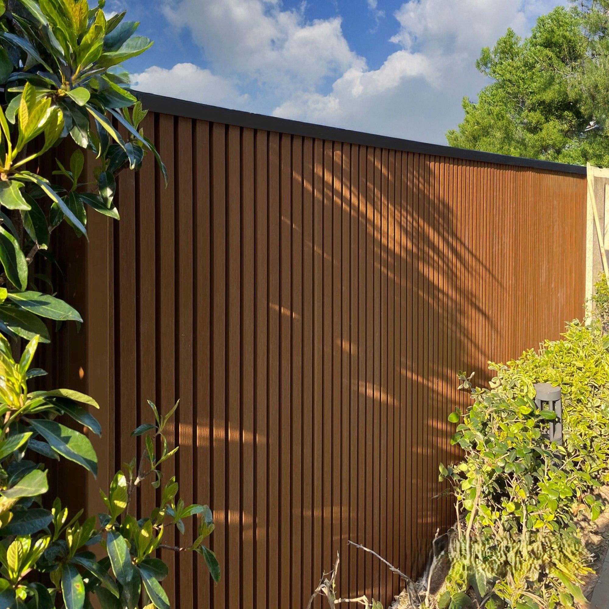 Premium Outdoor Composite Slat Wall Panels - 150x22cm & 180x22cm - Lig ...