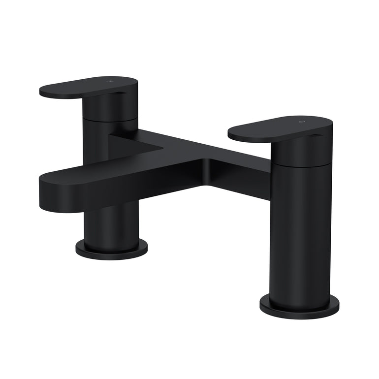 nuie choice Halstatt Matt Black Bath Filler - Main product image